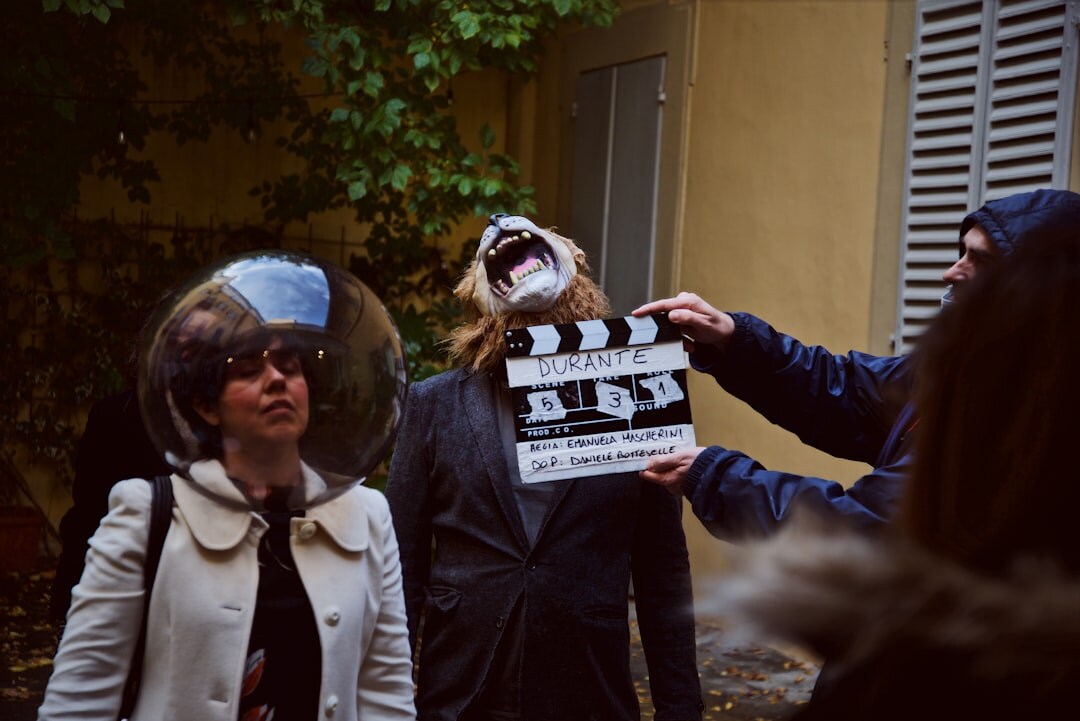 modern movie scene