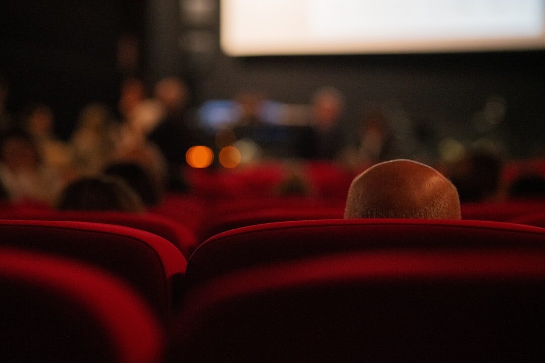 audience watching film