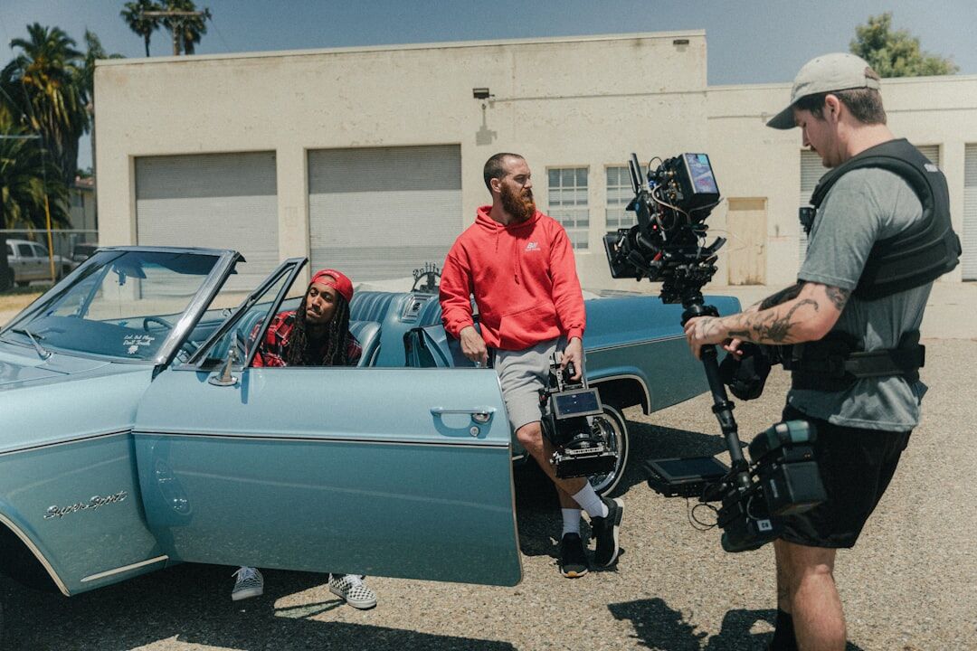 film director on set