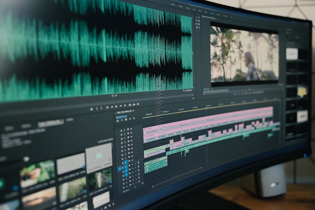 ai editing software interface