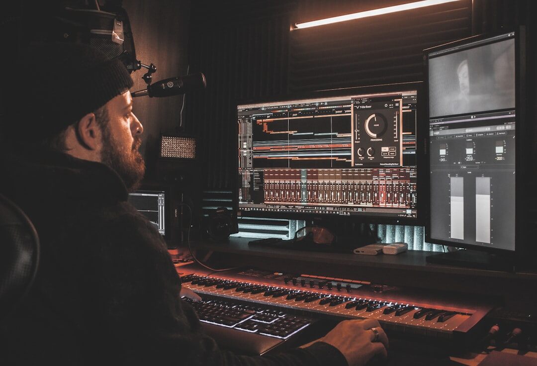 sound mixing in studio